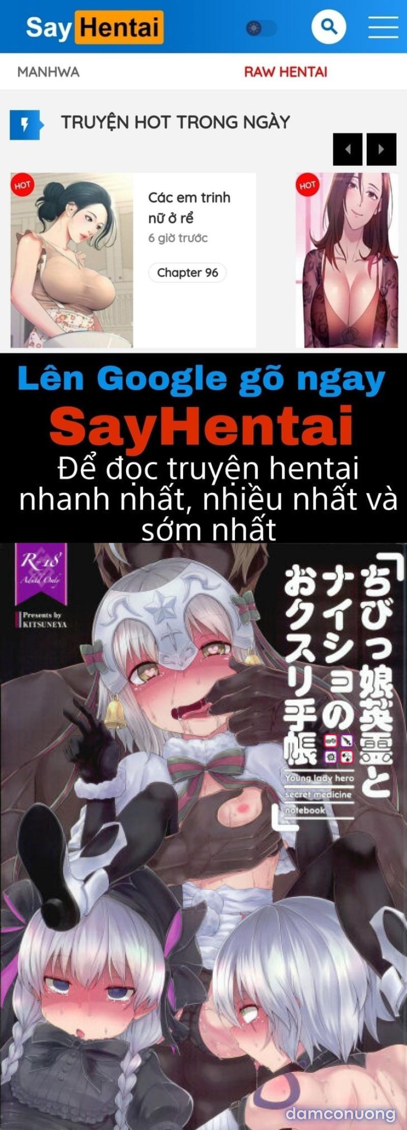 Chibikko Eirei to Naisho no Okusuri Techou - Young lady hero secret medicine notebook Oneshot - Trang 1 - Dâm Cô Nương