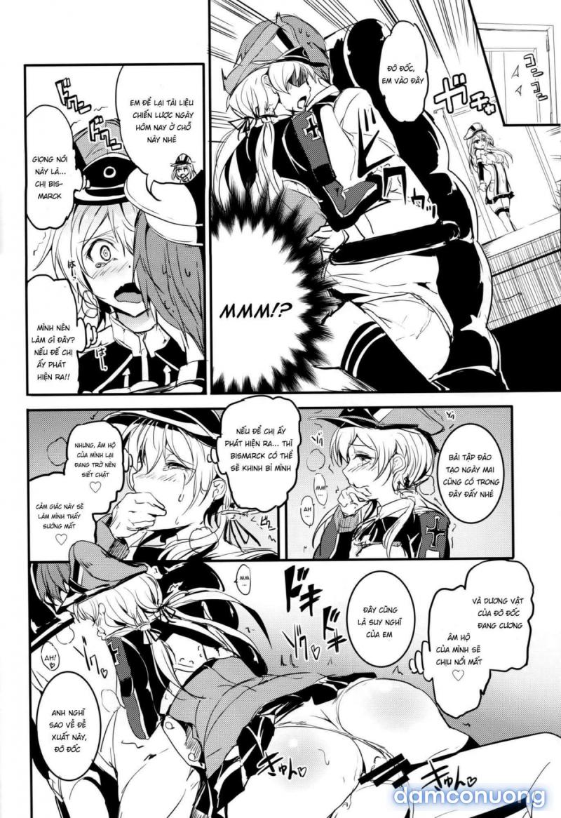 Áo Ngủ, Quân Phục, Bikini Prinz Eugen (Kantai Collection -KanColle-) Oneshot - Trang 10 - Dâm Cô Nương