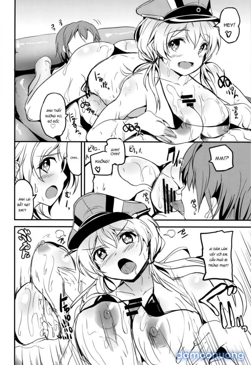 Áo Ngủ, Quân Phục, Bikini Prinz Eugen (Kantai Collection -KanColle-) Oneshot - Trang 16 - Dâm Cô Nương