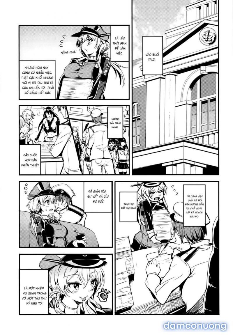 Áo Ngủ, Quân Phục, Bikini Prinz Eugen (Kantai Collection -KanColle-) Oneshot - Trang 7 - Dâm Cô Nương