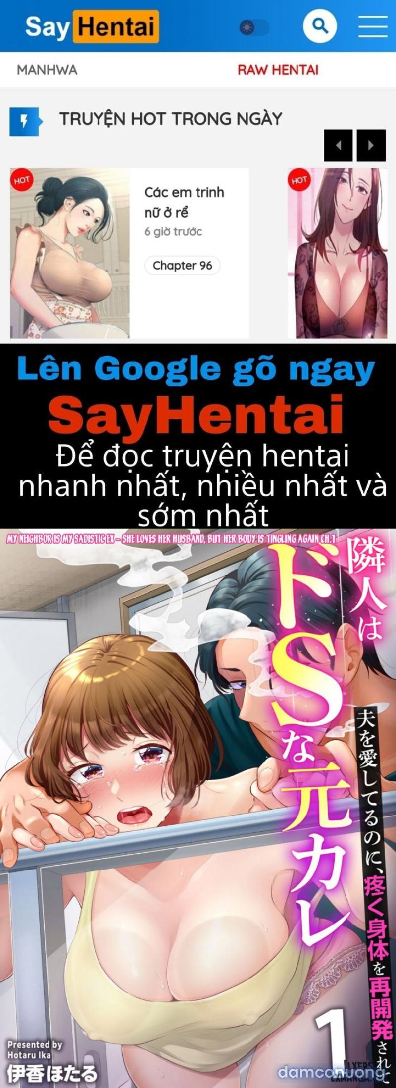 Hàng xóm là bạn trai cũ bạo dâm Chapter 1 - Trang 1 - Dâm Cô Nương