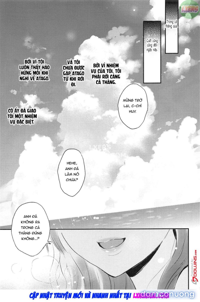 Atago-san Is a Pervert Oneshot - Trang 3