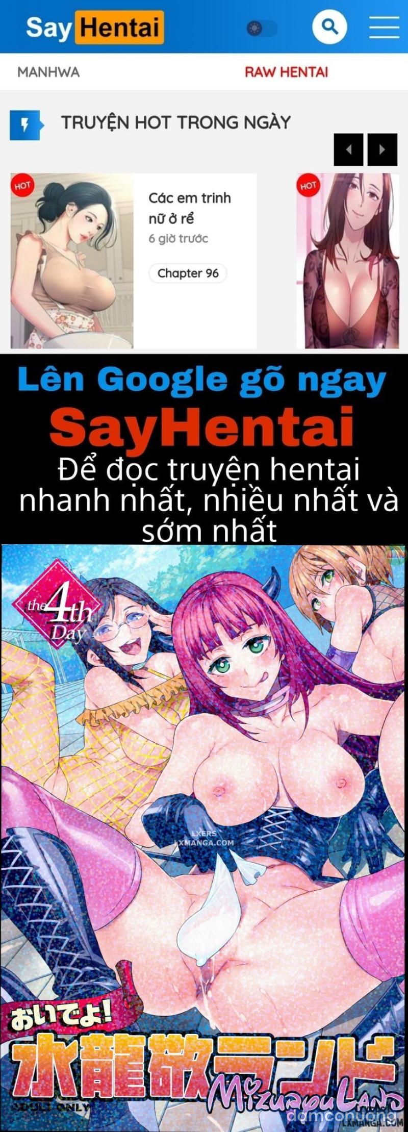 OideYo! Mizuryuu Kei Land Chapter 3 - Trang 1 - Dâm Cô Nương
