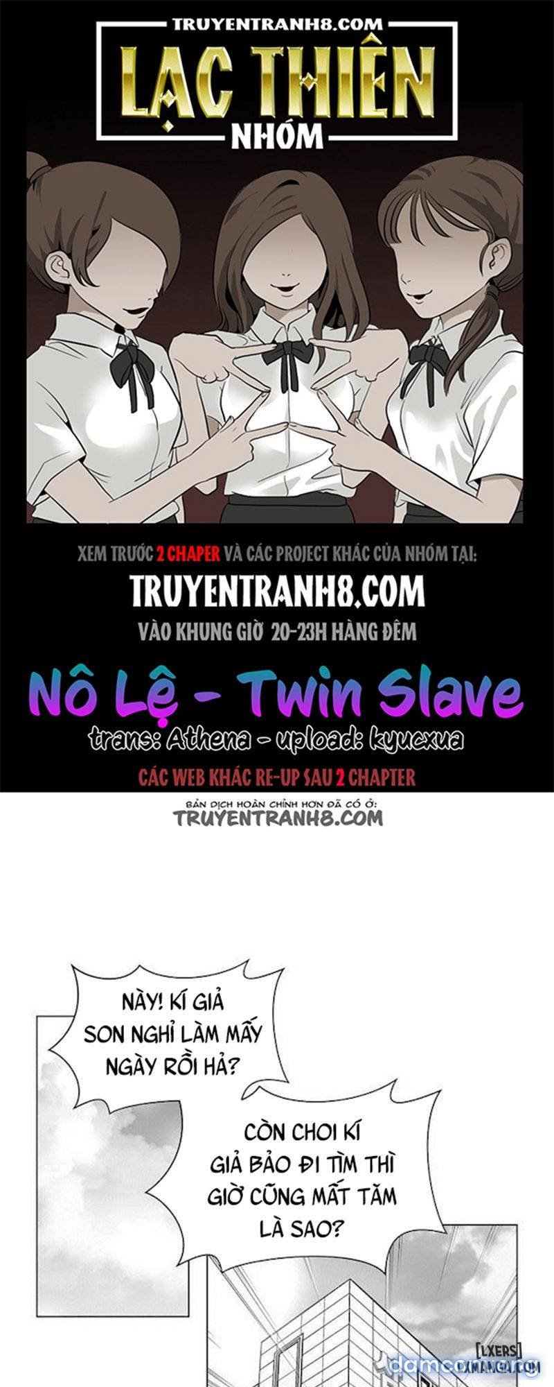 Twin Slave - Nô Lệ Chapter 99 - Trang 1 - Dâm Cô Nương