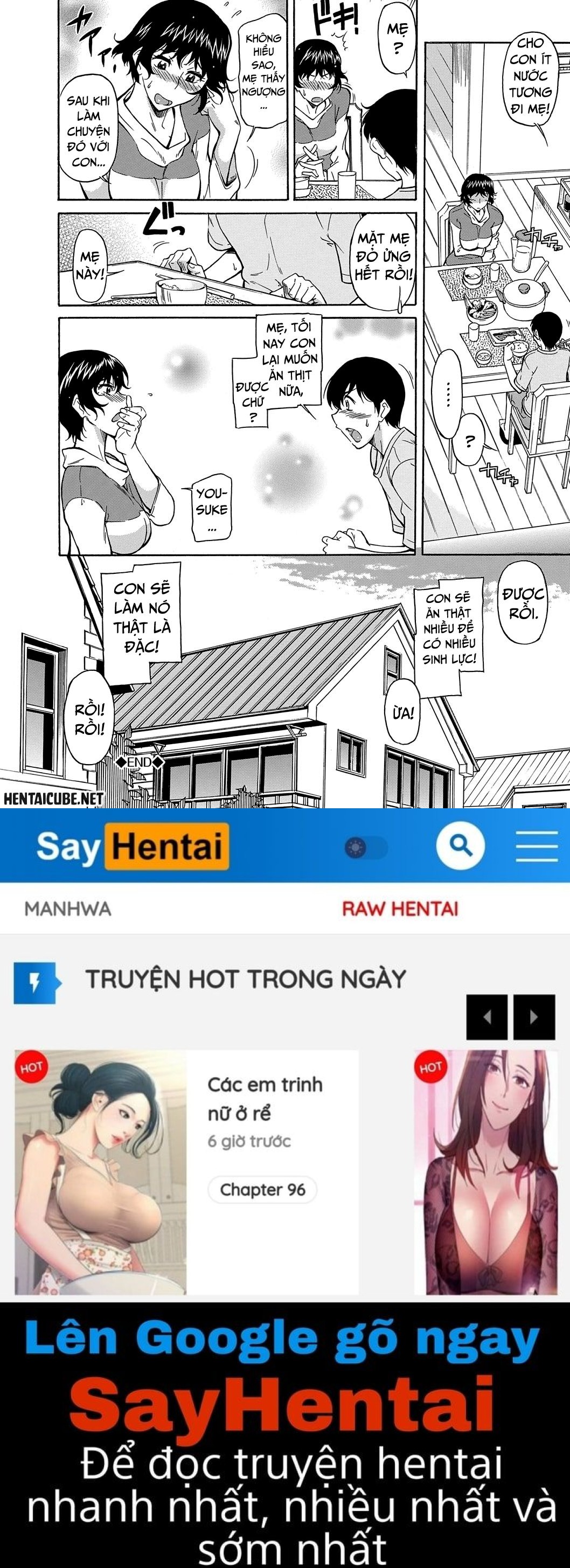 Mẹ là ... của con - KHÔNG CHE Chapter 4 - Trang 20 - Dâm Cô Nương