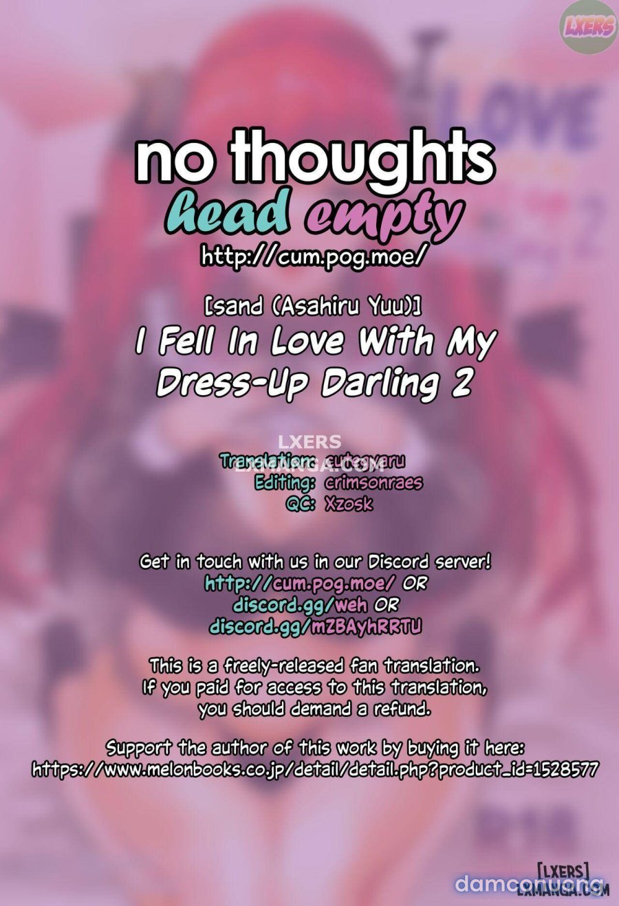 I Fell in Love with my Dress-Up Darling 2 Chapter 1 - Trang 28 - Dâm Cô Nương