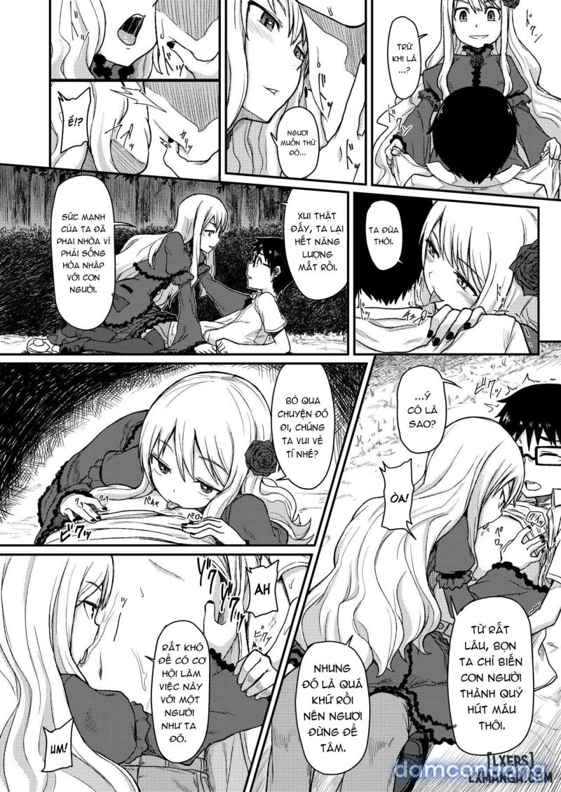Đóa hoa hồng của Vampire II Chapter 1 - Trang 8 - Dâm Cô Nương