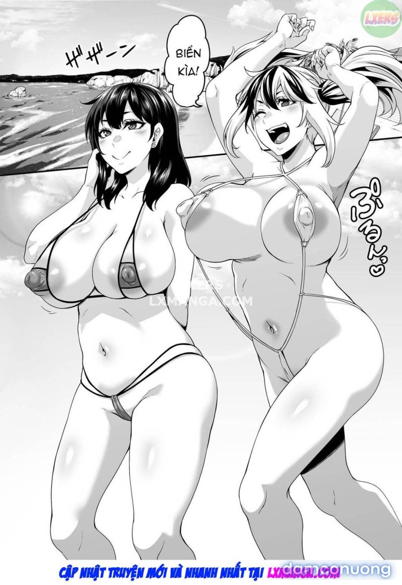 Kazoku Ryokou wa Yarimoku Beach de Sex Zanmai Chapter 2 - Trang 3 - Dâm Cô Nương