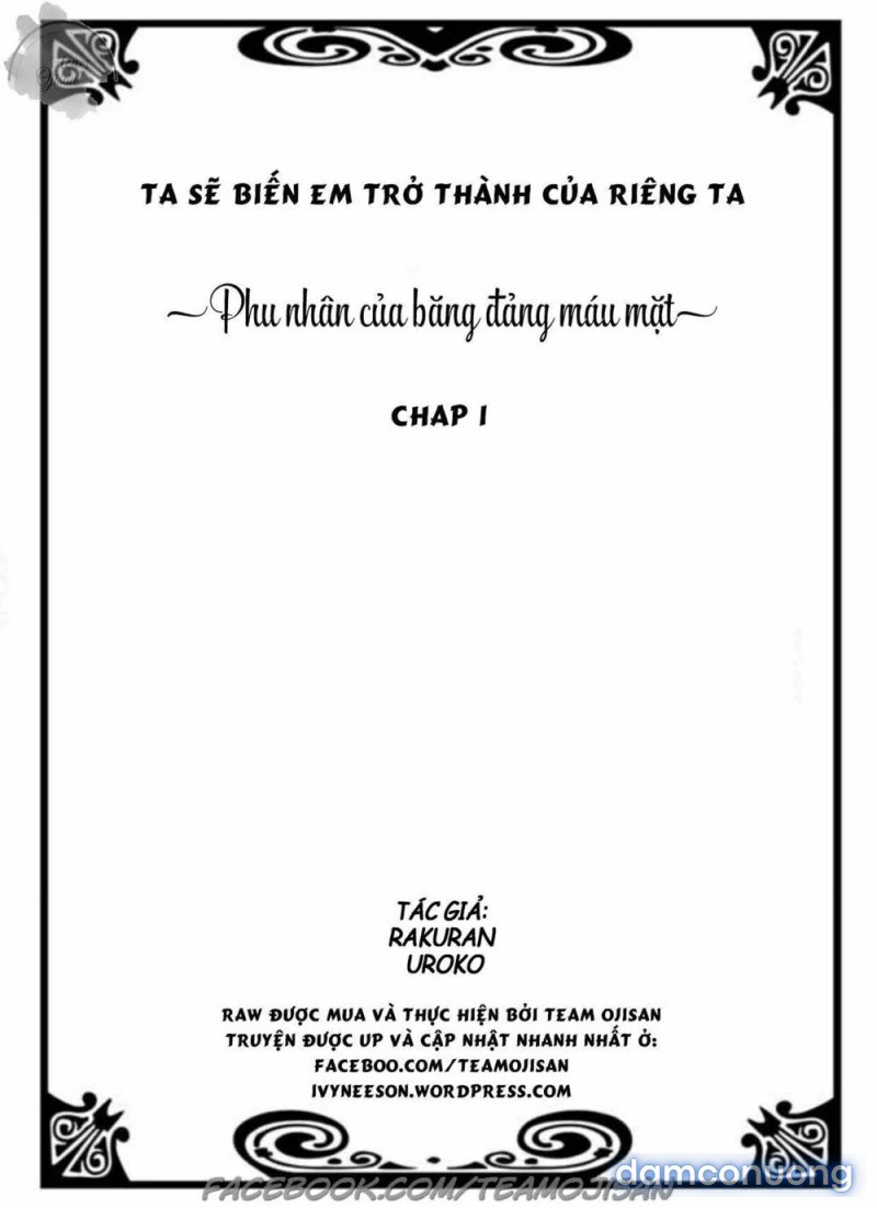 Phu Nhân Của Băng Đảng Máu Mặt Chapter 1 - Trang 2 - Dâm Cô Nương