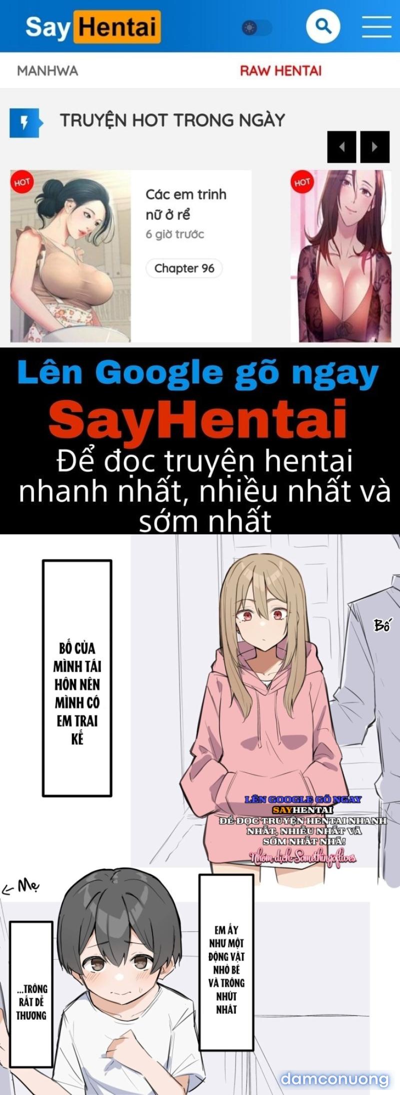 Mối tình với em trai kế Chapter 1 - Trang 1 - Dâm Cô Nương