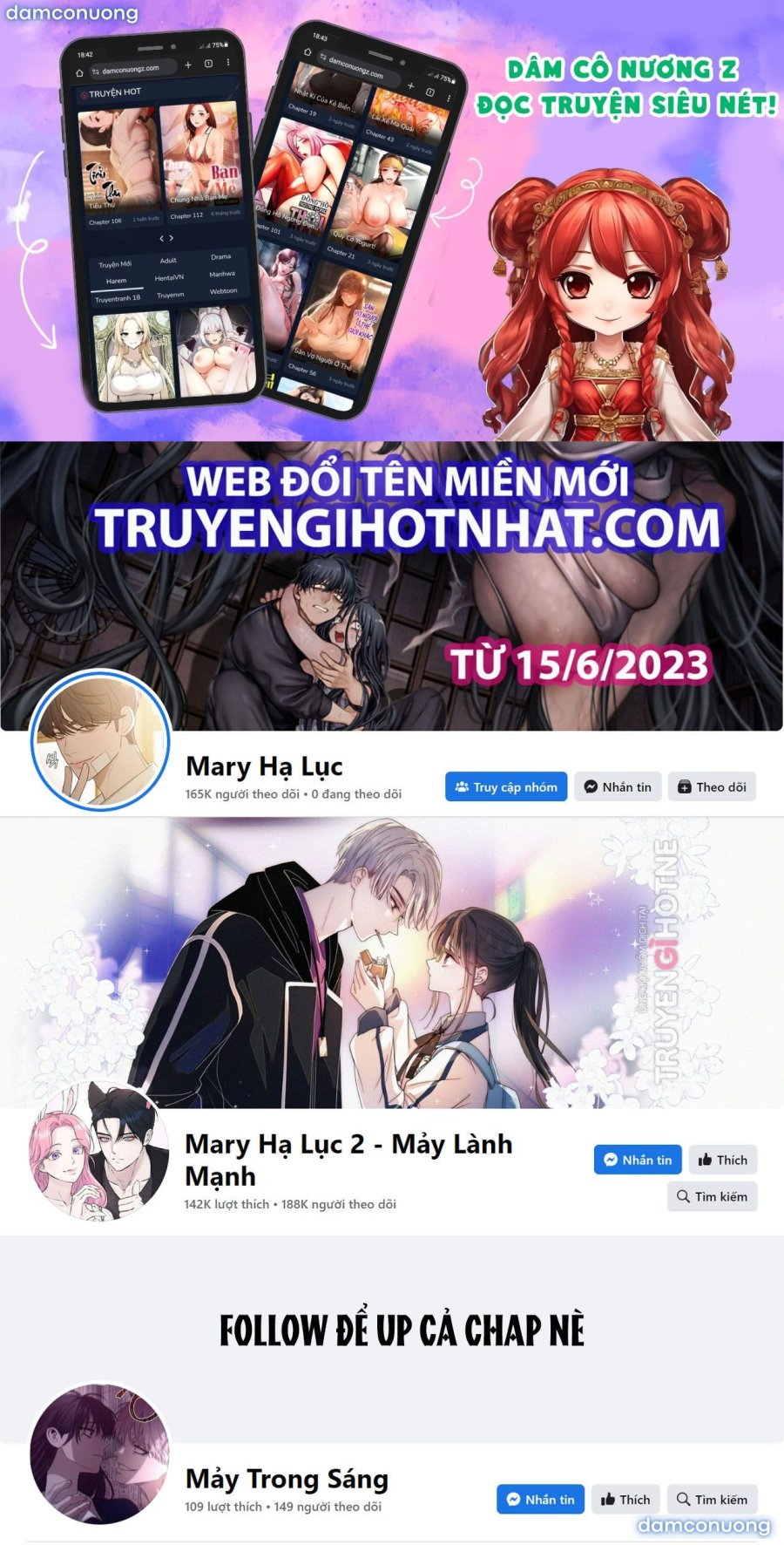[18+] CHUYỆN CỦA NHỮNG PHÁP SƯ ẤY Chapter 1.1 - Trang 1 - Dâm Cô Nương