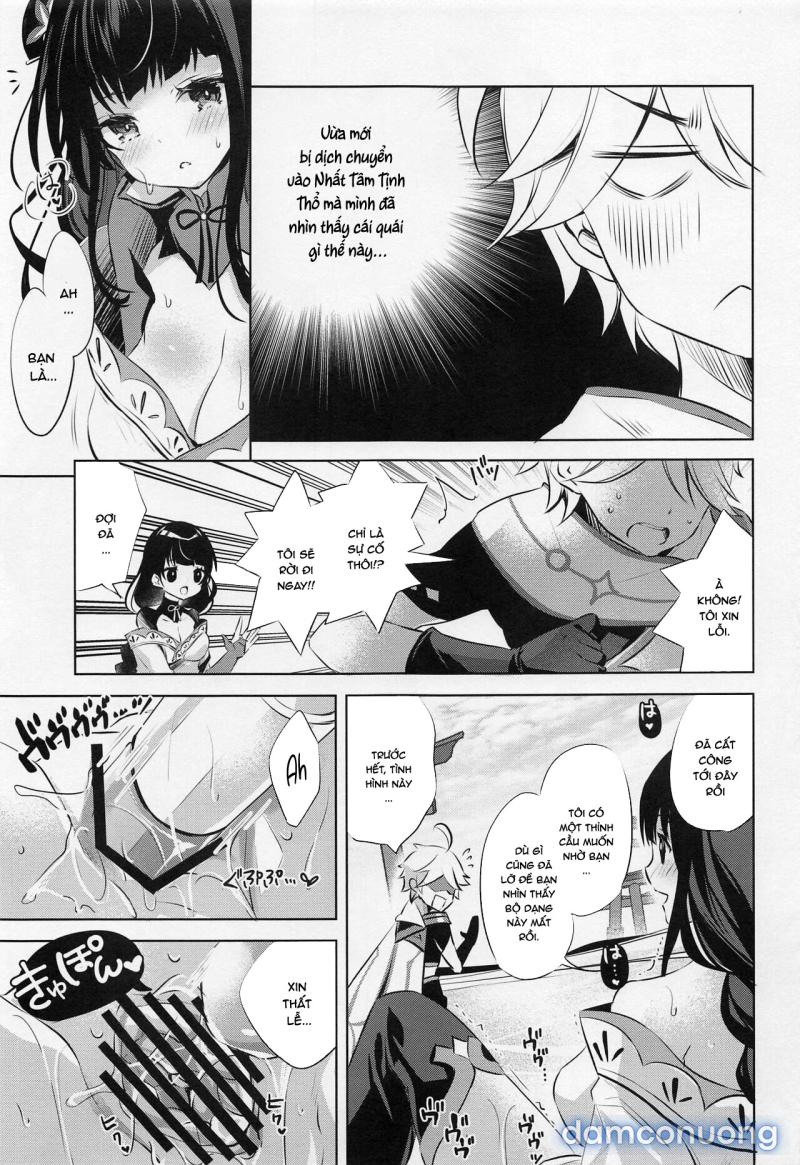 Raiden Shogun Mơ Mộng Oneshot - Trang 5 - Dâm Cô Nương
