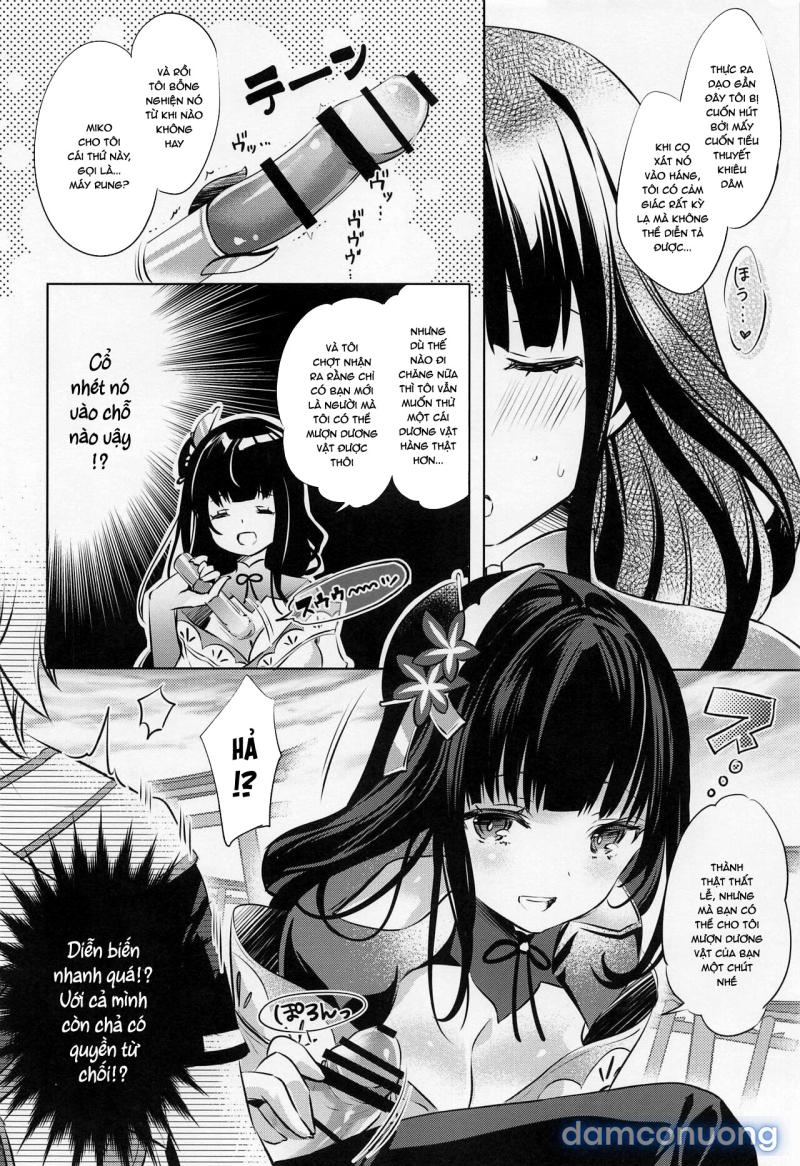 Raiden Shogun Mơ Mộng Oneshot - Trang 6 - Dâm Cô Nương