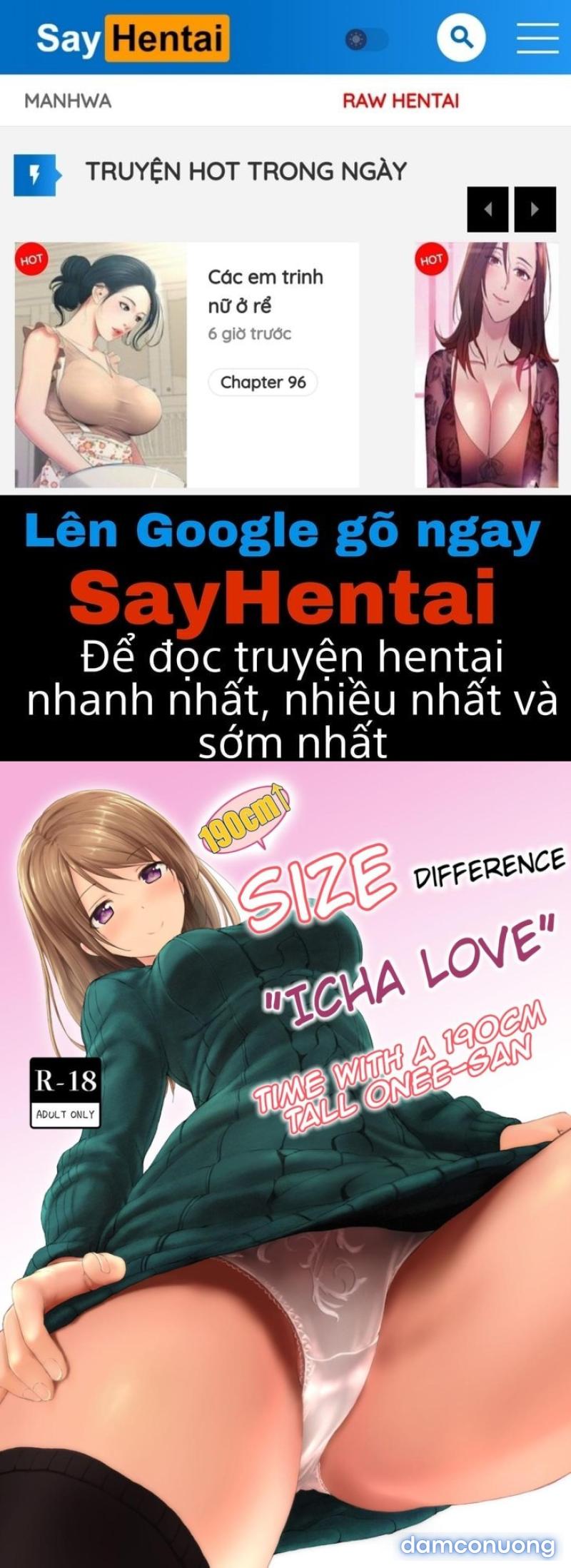 Khoảng Thời Gian Cùng Chị Gái Cao 1m9 Oneshot - Trang 1 - Dâm Cô Nương