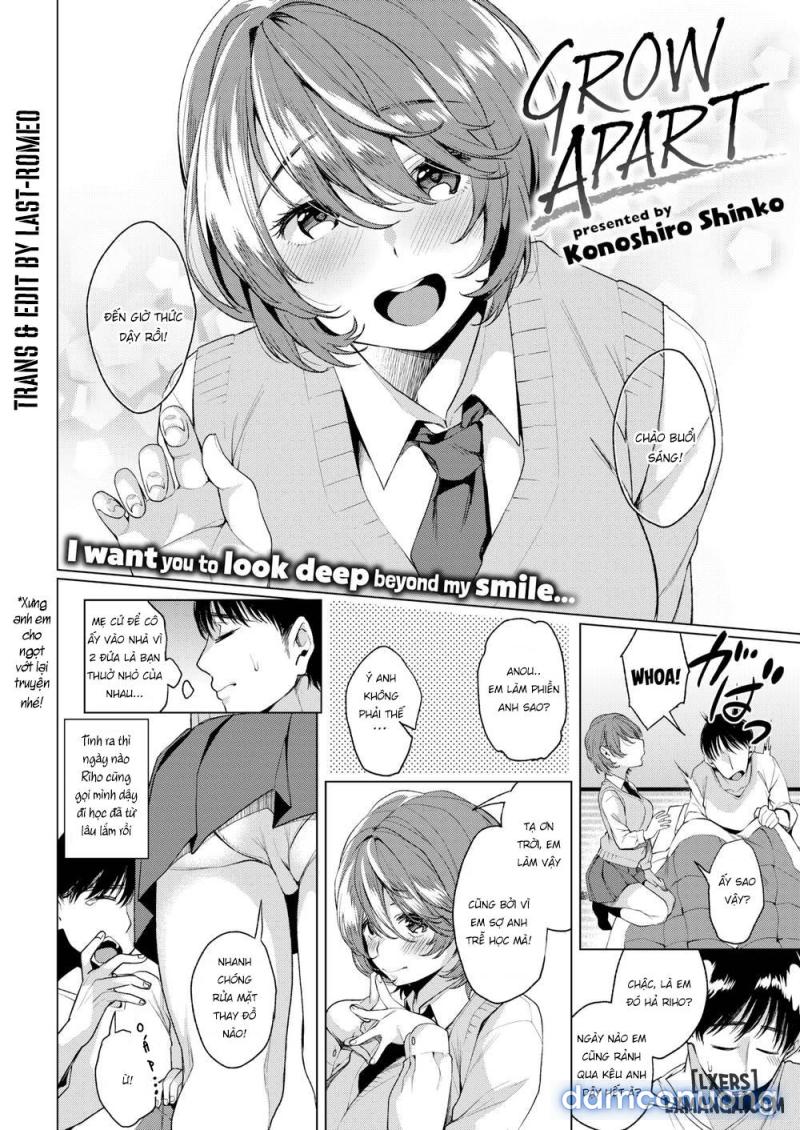 Grow Apart Chapter 1 - Trang 2 - Dâm Cô Nương