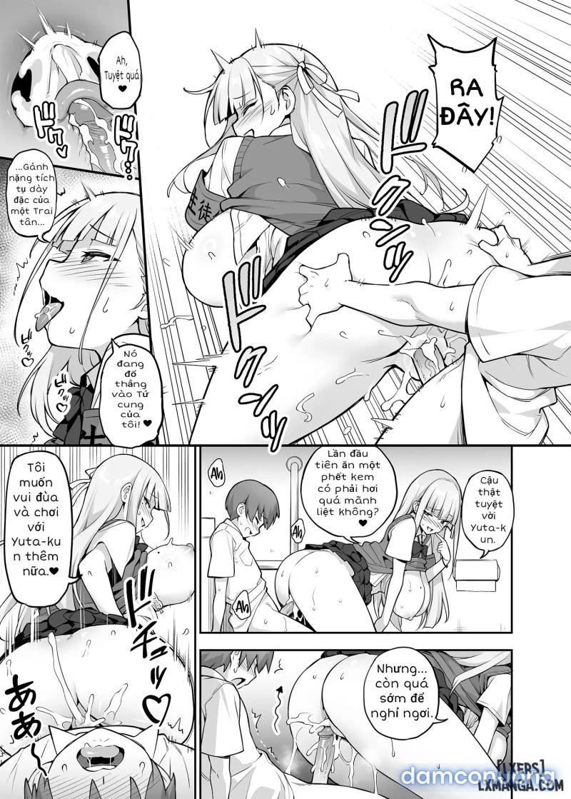 Akogare No Seitokaichou Ga Kyonyuu Sugiru Ken Chapter 1 - Trang 13 - Dâm Cô Nương
