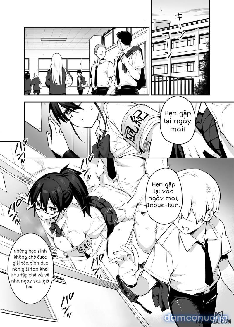 Akogare No Seitokaichou Ga Kyonyuu Sugiru Ken Chapter 1 - Trang 5 - Dâm Cô Nương