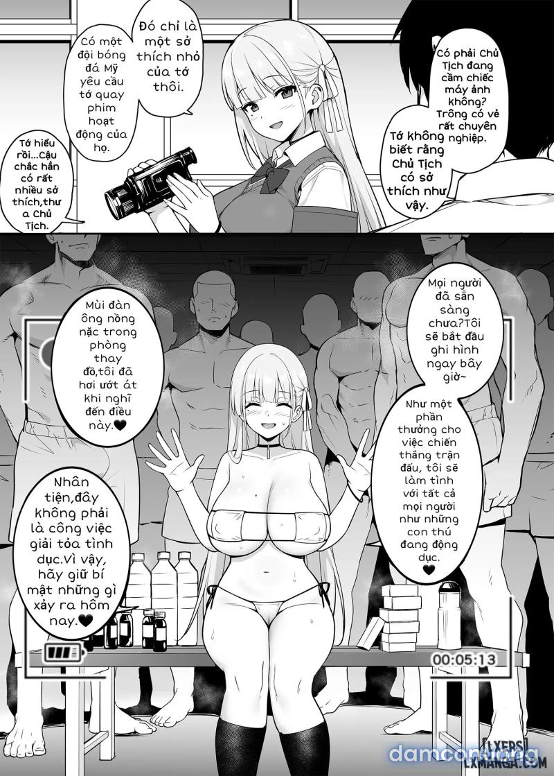 Akogare No Seitokaichou Ga Kyonyuu Sugiru Ken Chapter 2 - Trang 2 - Dâm Cô Nương