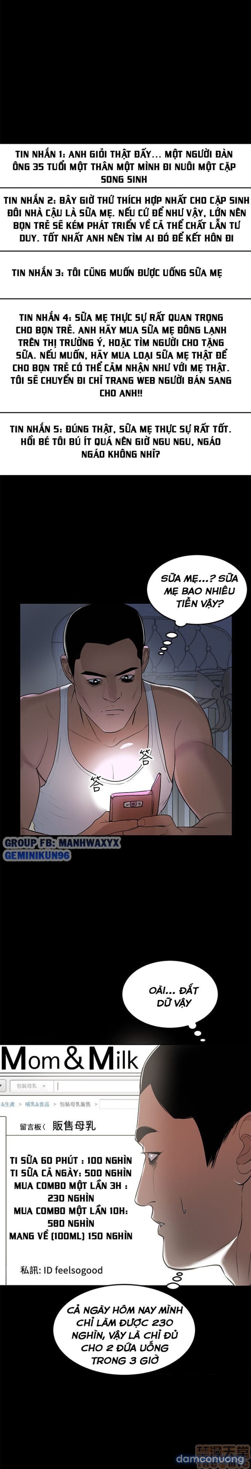 Bầu Sữa Vú Nuôi Chapter 1 - Trang 10 - Dâm Cô Nương