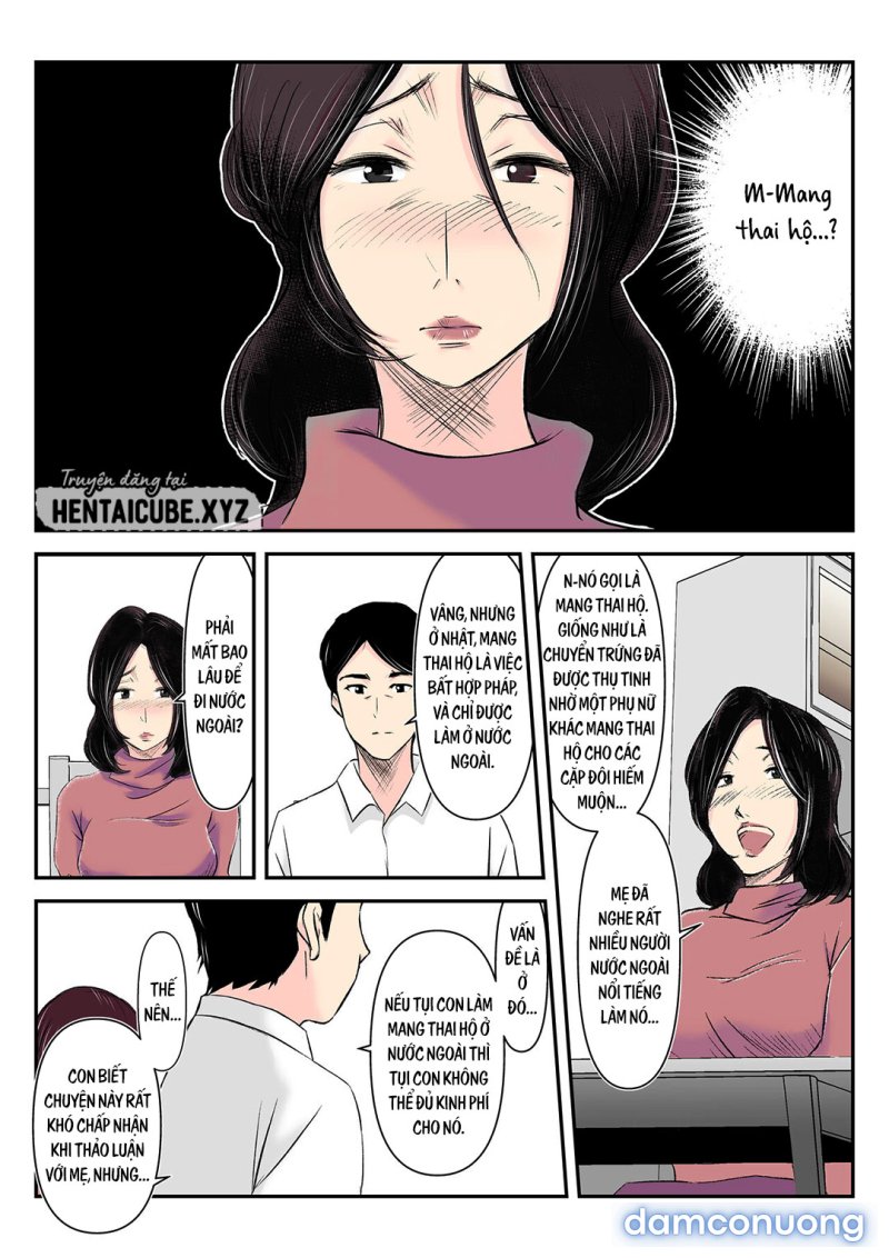 Nhờ mẹ vợ mang thai hộ Oneshot - Trang 8 - Dâm Cô Nương