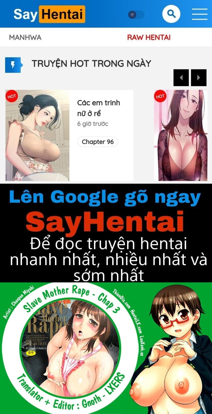 Mẹ là nô lệ của tôi Chapter 3 - Trang 1 - Dâm Cô Nương