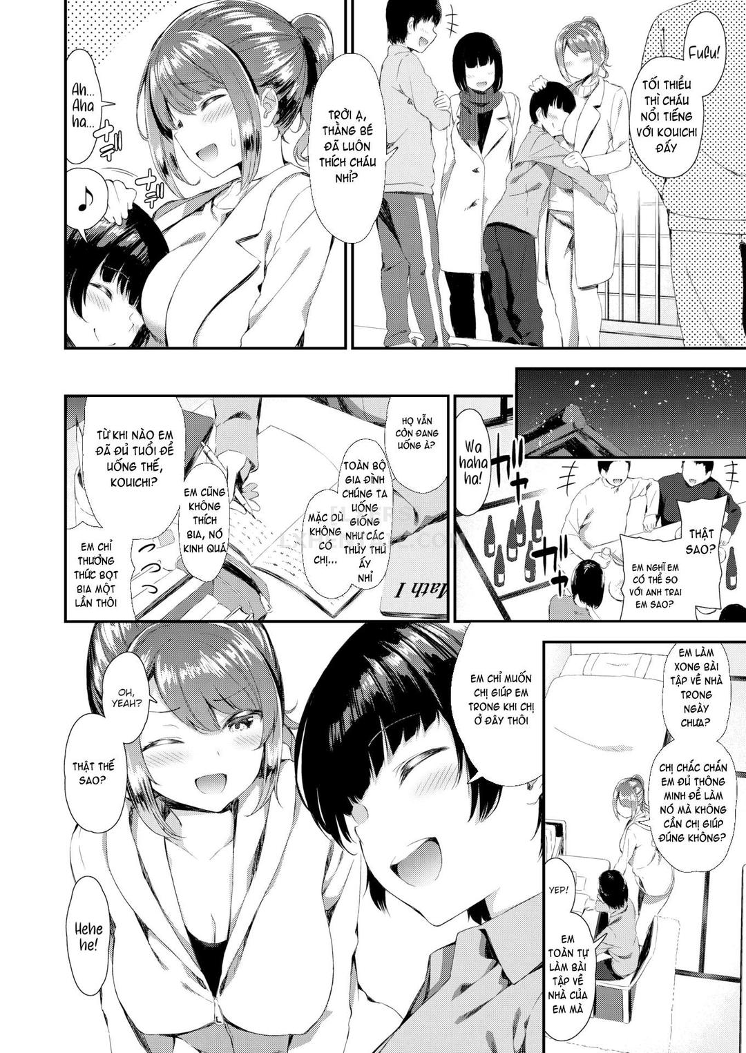 Cùng với chị gái vừa dễ thương vừa dâm đãng Chapter 5 - Trang 6 - Dâm Cô Nương