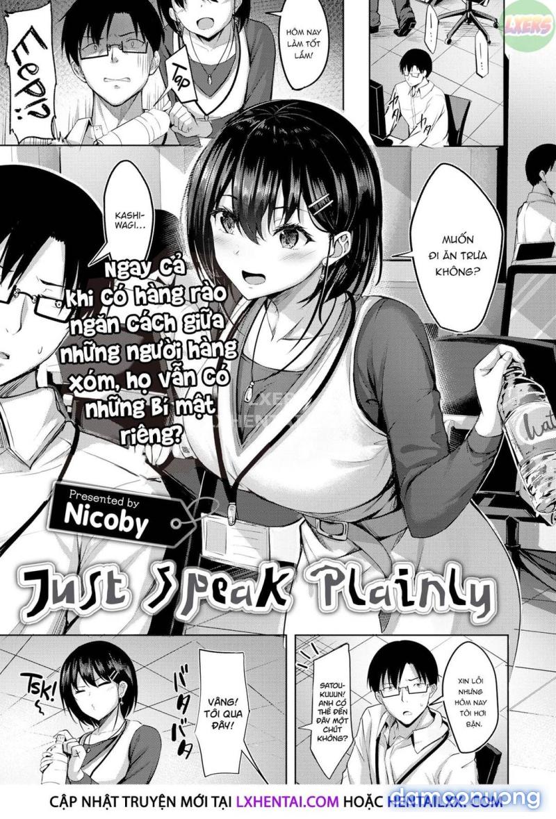 Cứ nói thẳng ra đi nào! Oneshot - Trang 2 - Dâm Cô Nương