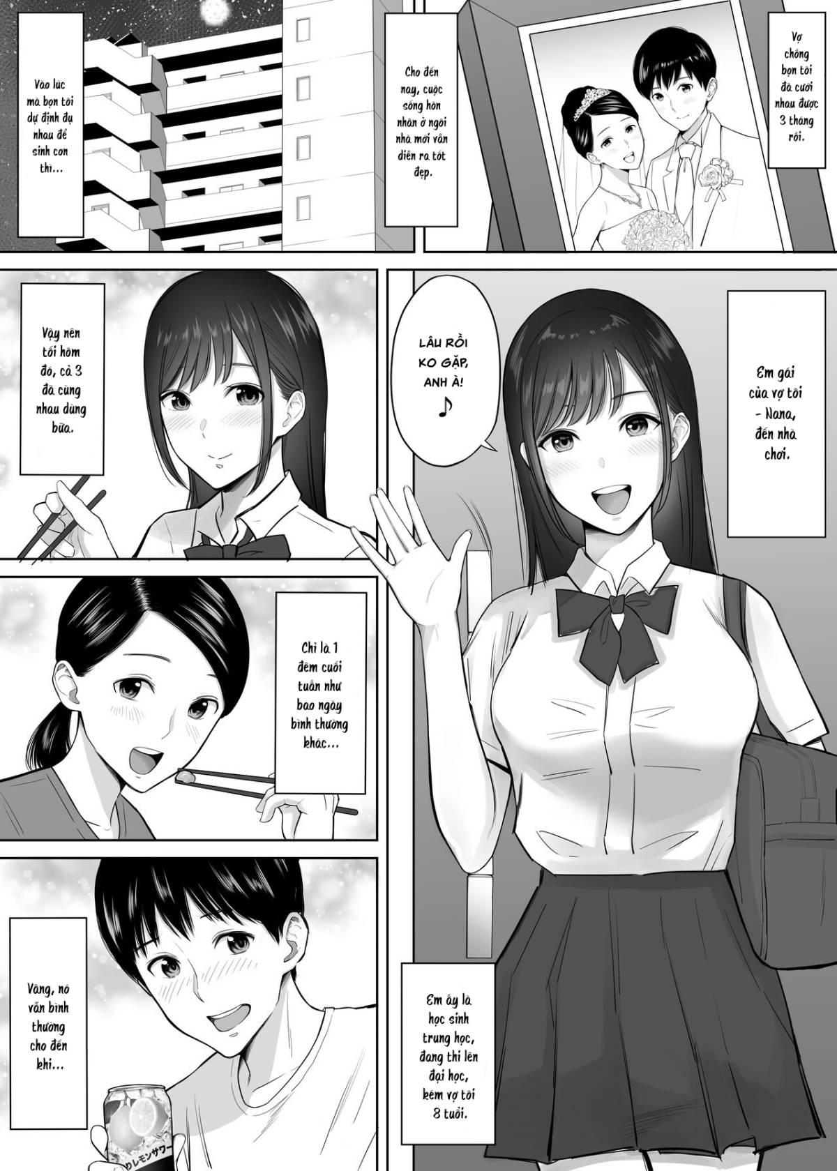 Tôi bắn hết tinh dự trữ vào cô em vợ Oneshot - Trang 4 - Dâm Cô Nương