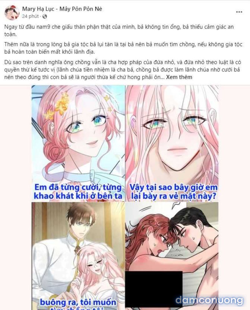 [18+] 7 GIÂY THAY VÌ HÔN Chapter 17.1 - Trang 17 - Dâm Cô Nương