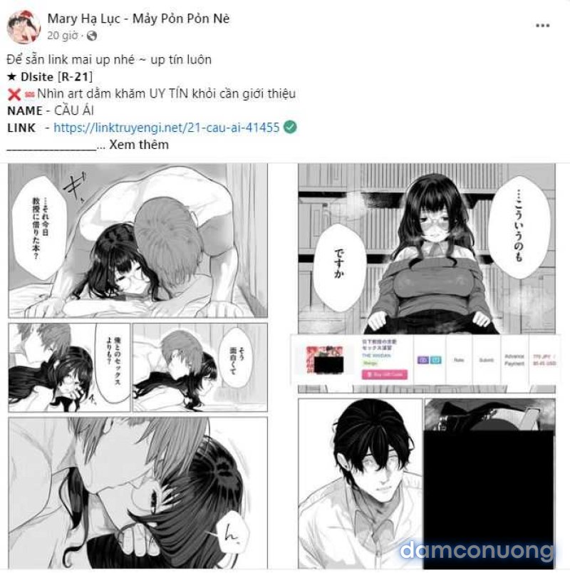 [18+] 7 GIÂY THAY VÌ HÔN Chapter 10.1 - Trang 9 - Dâm Cô Nương
