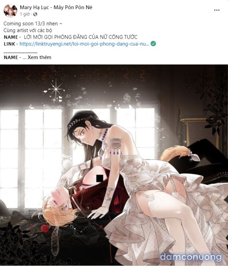 [18+] 7 GIÂY THAY VÌ HÔN Chapter 19.1 - Trang 14 - Dâm Cô Nương