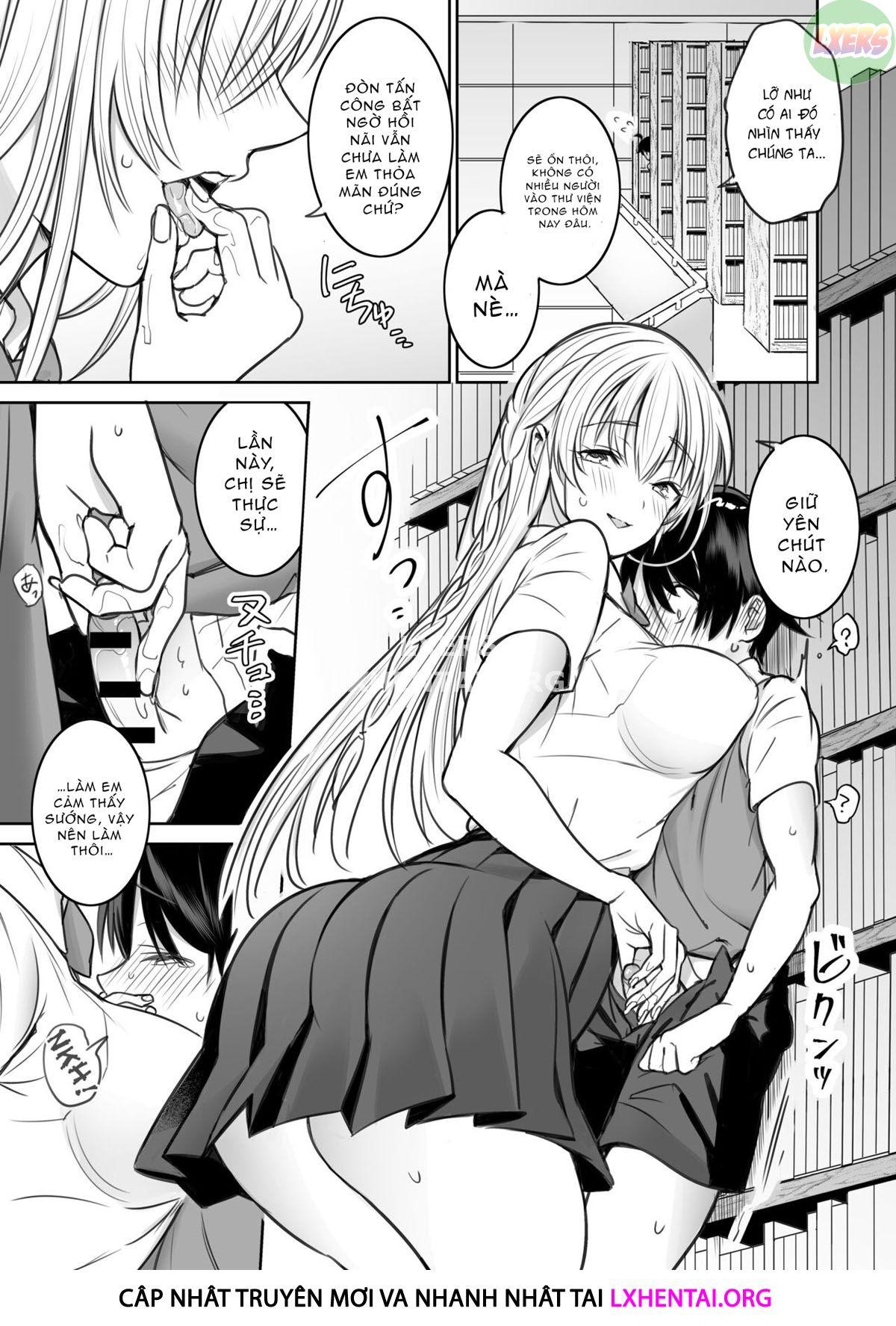 Chuyện Hư Hỏng Với Chị Gái Gặp Ở Thư Viện Oneshot - Trang 6 - Dâm Cô Nương