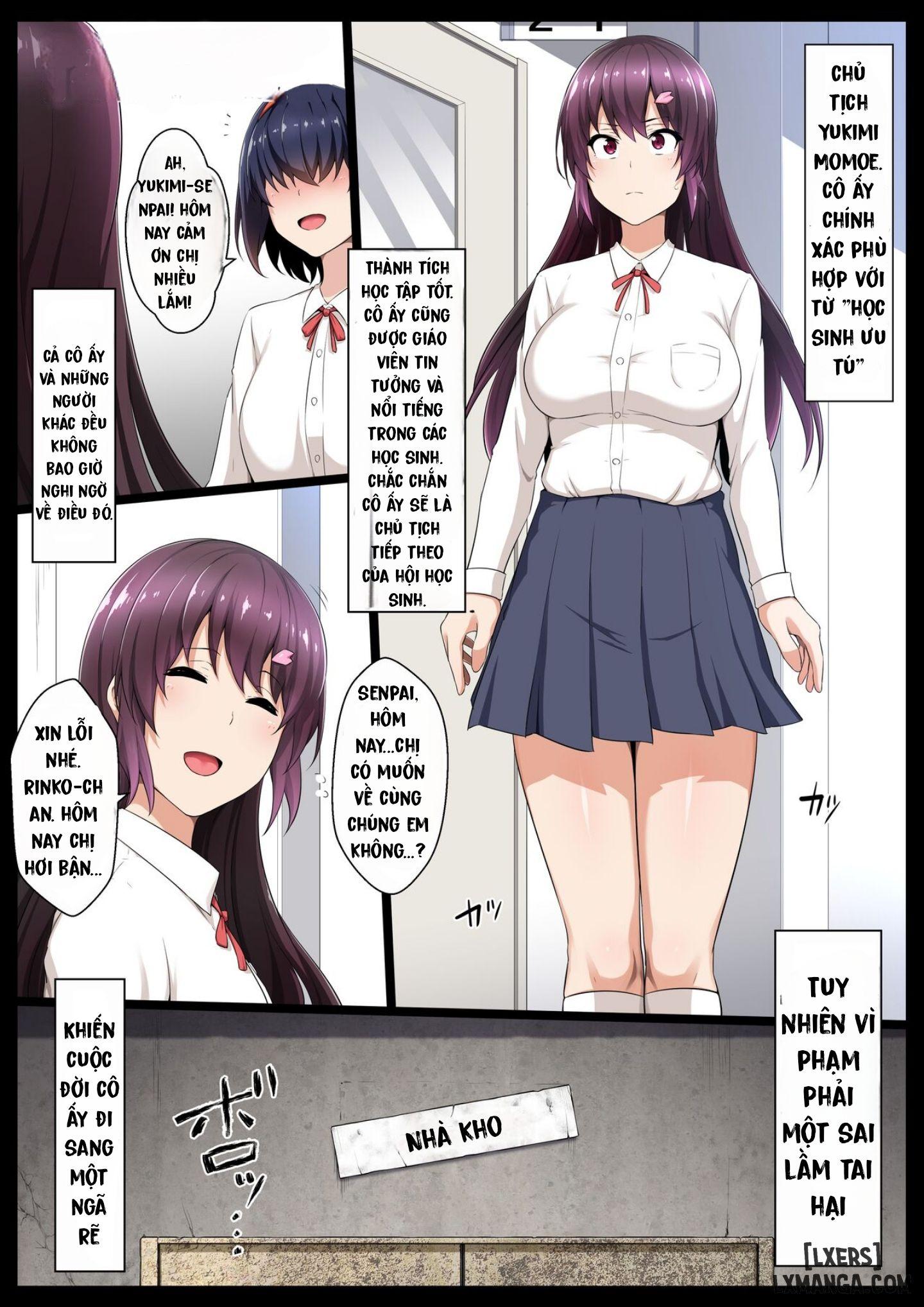 Seiseki Yuushuu na Iinchou ga Teihen Gyaru ni Sakaurami Sarerurashii yo Oneshot - Trang 2 - Dâm Cô Nương