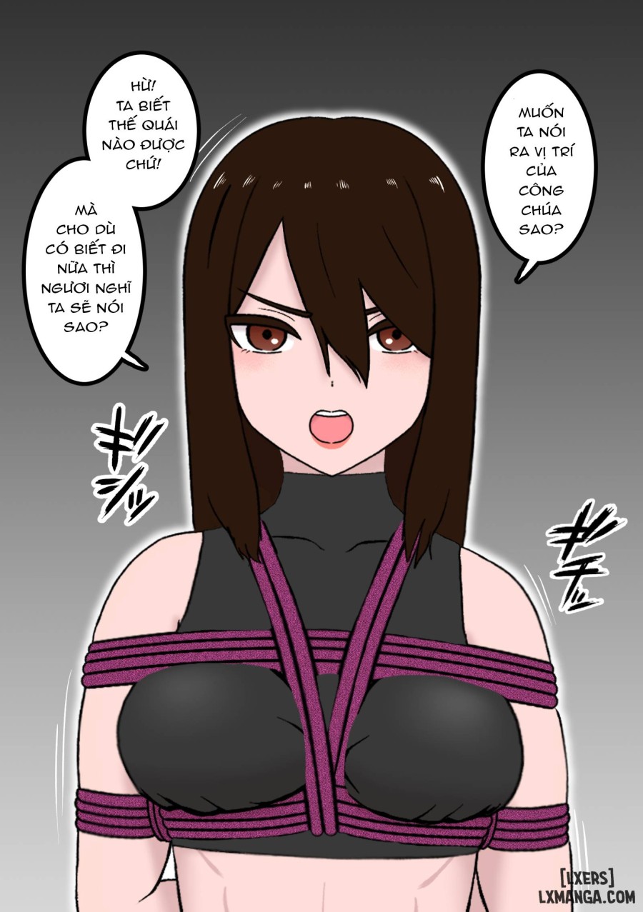 Kishi・Hime Haiboku Kousoku Kiroku Chapter 1 - Trang 9 - Dâm Cô Nương