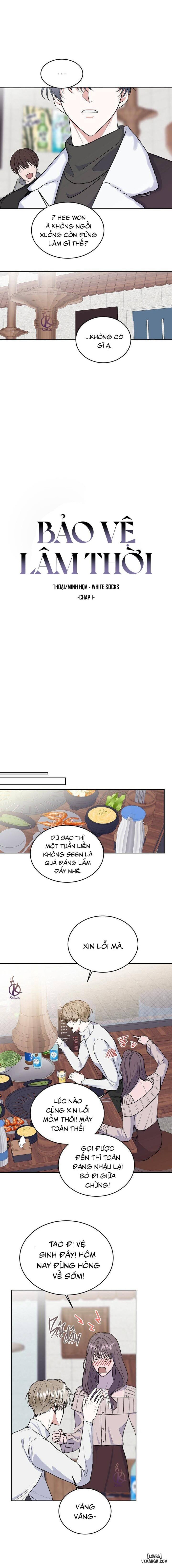 Bảo vệ lâm thời Chapter 1 - Trang 5 - Dâm Cô Nương