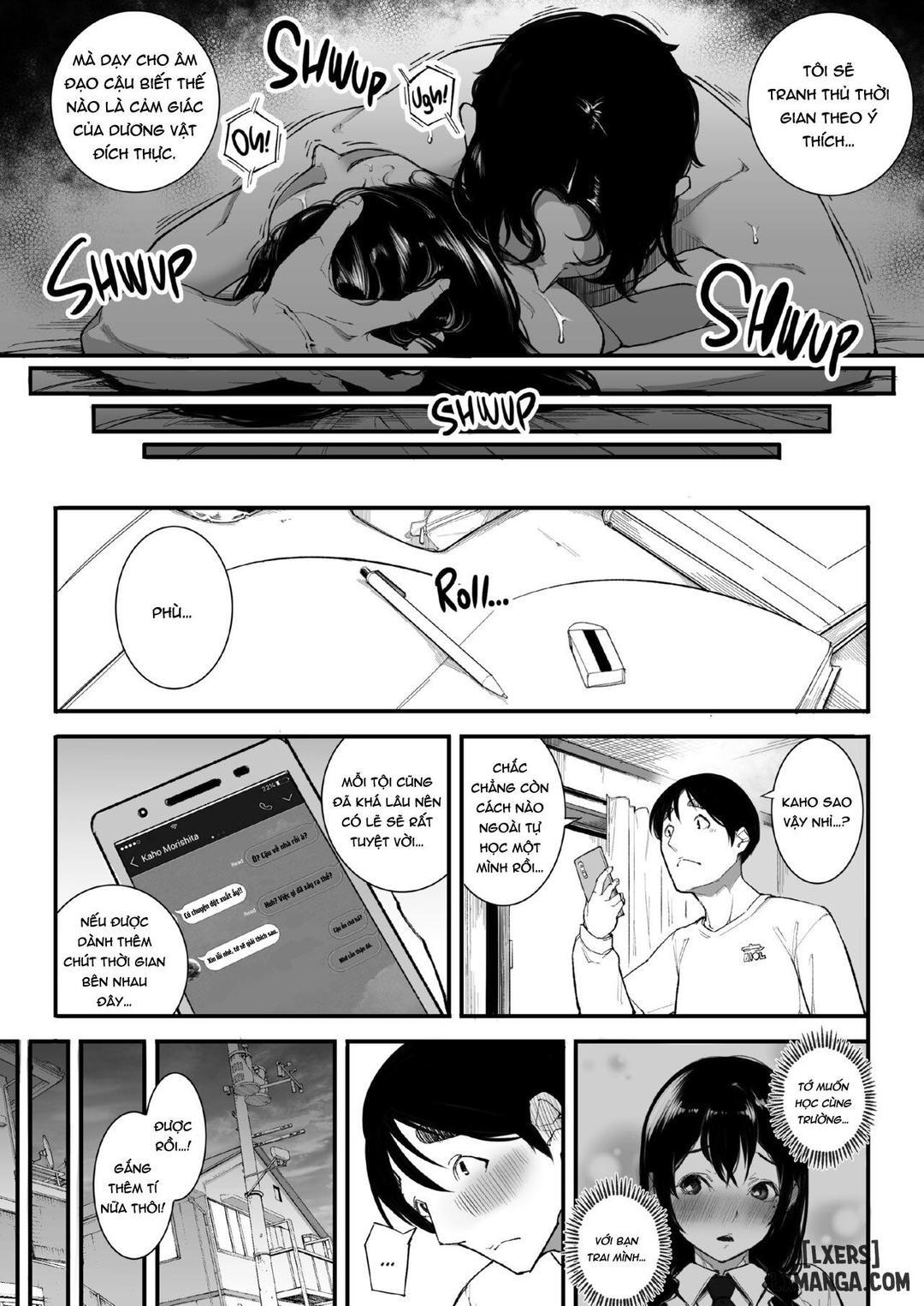 Xin lỗi, tớ lại bị gọi đi làm tình nữa rồi Oneshot - Trang 28 - Dâm Cô Nương