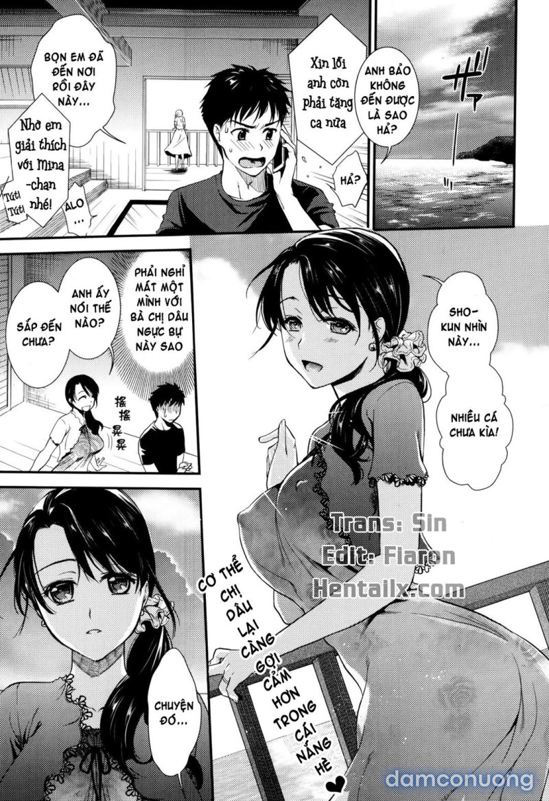 Mùa hè của chị dâu! Oneshot - Trang 1 - Dâm Cô Nương