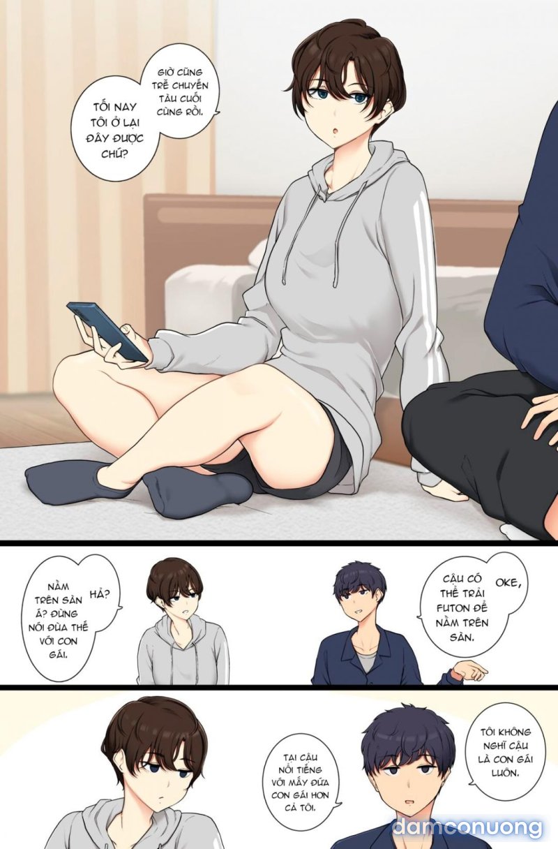 Onnanoko Atsukai Shinai to Mesu Dearu Koto o Wakarasetekuru Boyish Joshi Oneshot - Trang 3 - Dâm Cô Nương
