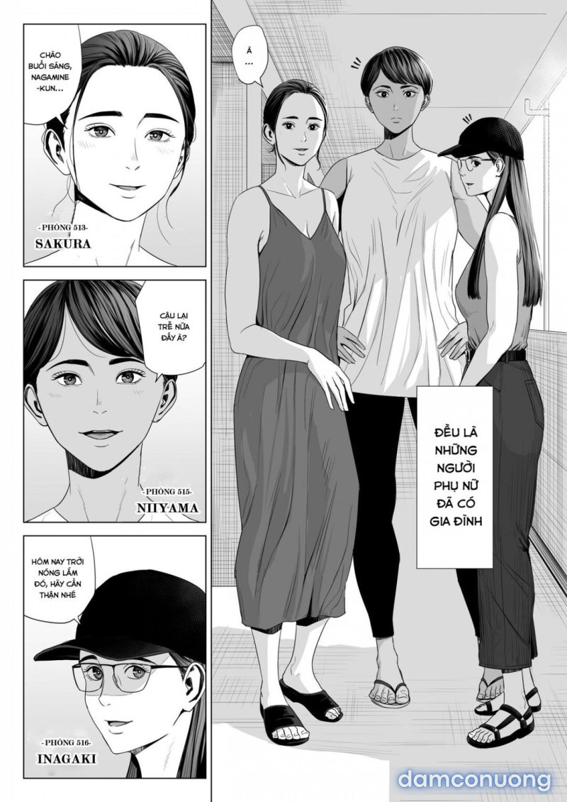 Hitodzuma Mansion Chapter 1 - Trang 4 - Dâm Cô Nương