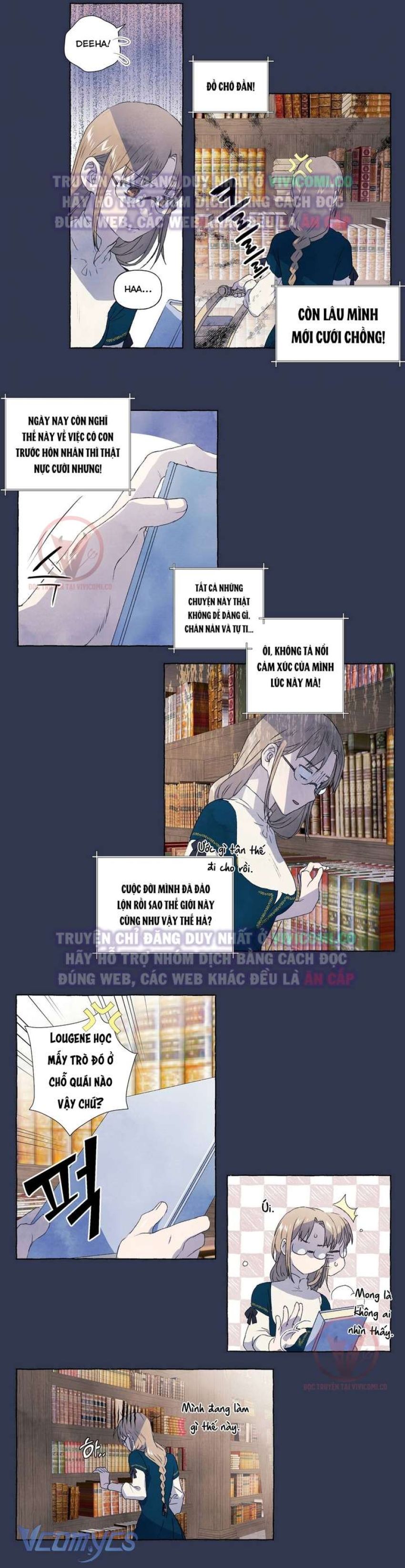[18+] Chàng Sói Ngốc và Nàng Thủ Thư Chapter 13 - Trang 11 - Dâm Cô Nương