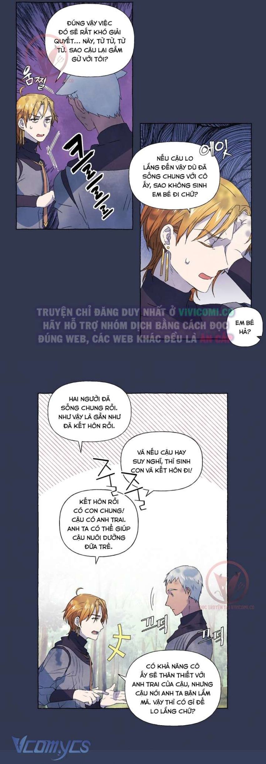 [18+] Chàng Sói Ngốc và Nàng Thủ Thư Chapter 10 - Trang 8 - Dâm Cô Nương