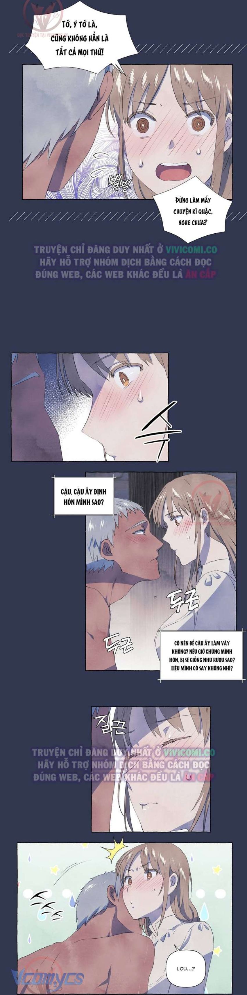 [18+] Chàng Sói Ngốc và Nàng Thủ Thư Chapter 4 - Trang 5 - Dâm Cô Nương