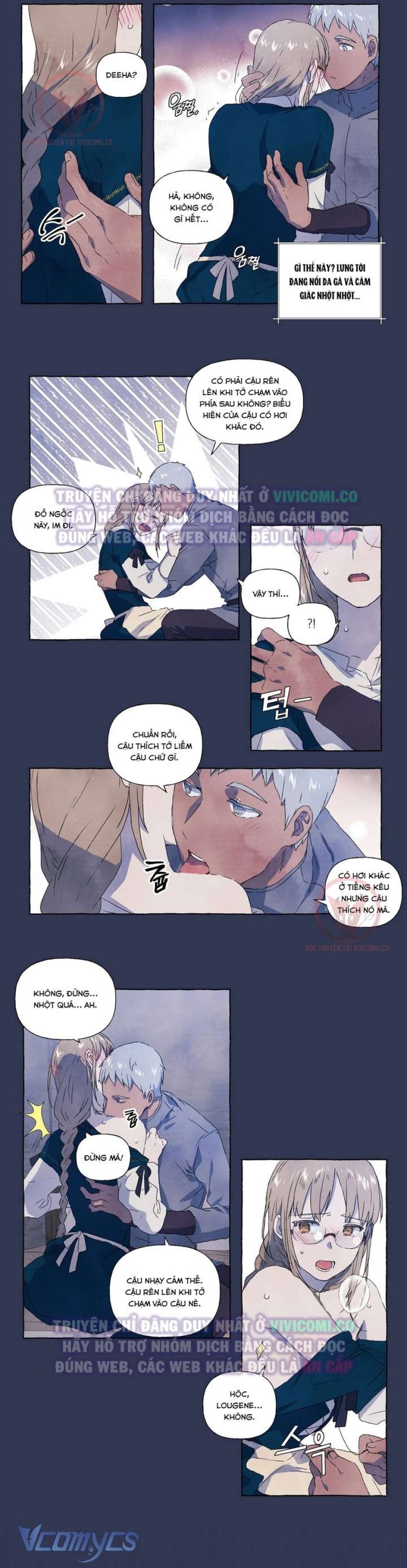[18+] Chàng Sói Ngốc và Nàng Thủ Thư Chapter 7 - Trang 10 - Dâm Cô Nương