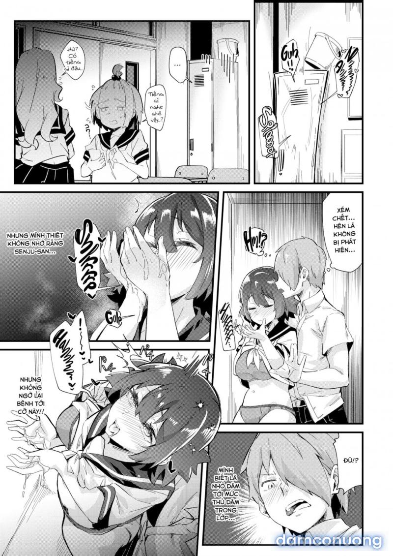 Trốn trong tủ đồ nhìn bạn thủ dâm Oneshot - Trang 10 - Dâm Cô Nương