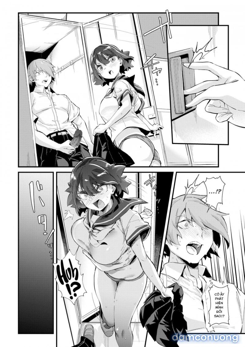 Trốn trong tủ đồ nhìn bạn thủ dâm Oneshot - Trang 5 - Dâm Cô Nương