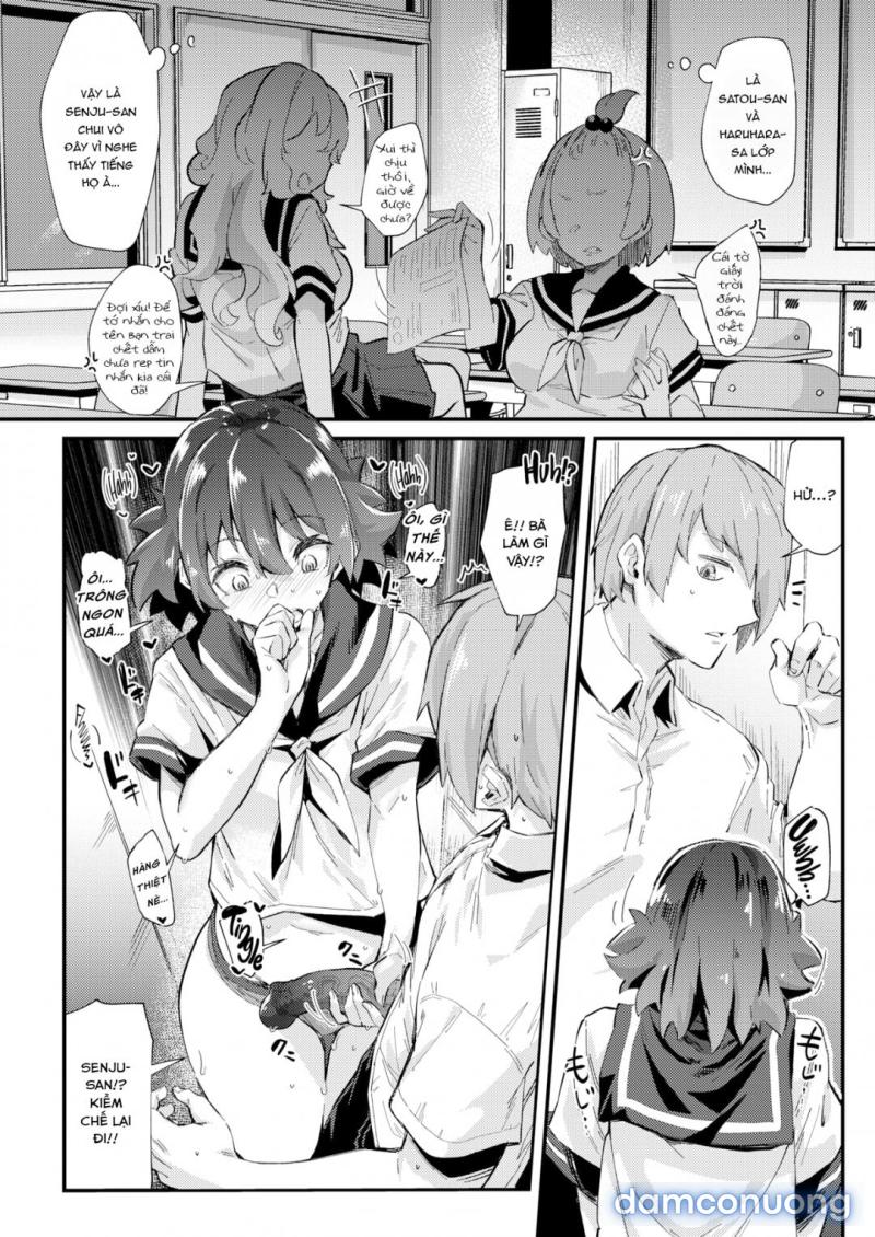 Trốn trong tủ đồ nhìn bạn thủ dâm Oneshot - Trang 7 - Dâm Cô Nương
