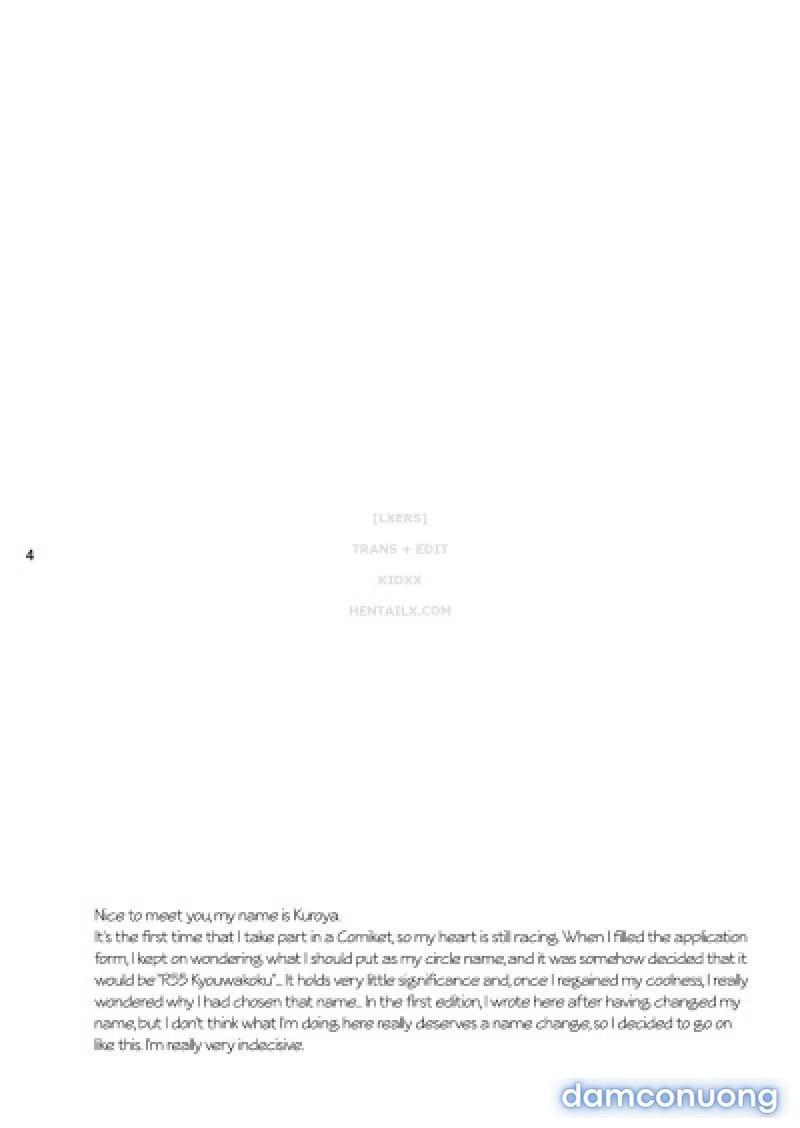 SOIX 3- FULL COLOR Oneshot - Trang 3 - Dâm Cô Nương