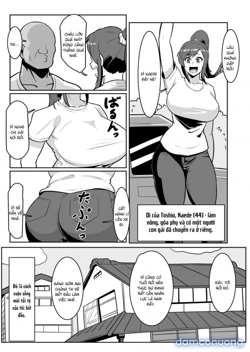 Bị mẹ đuổi đến nhà dì sống Chapter 1 - Trang 4 - Dâm Cô Nương