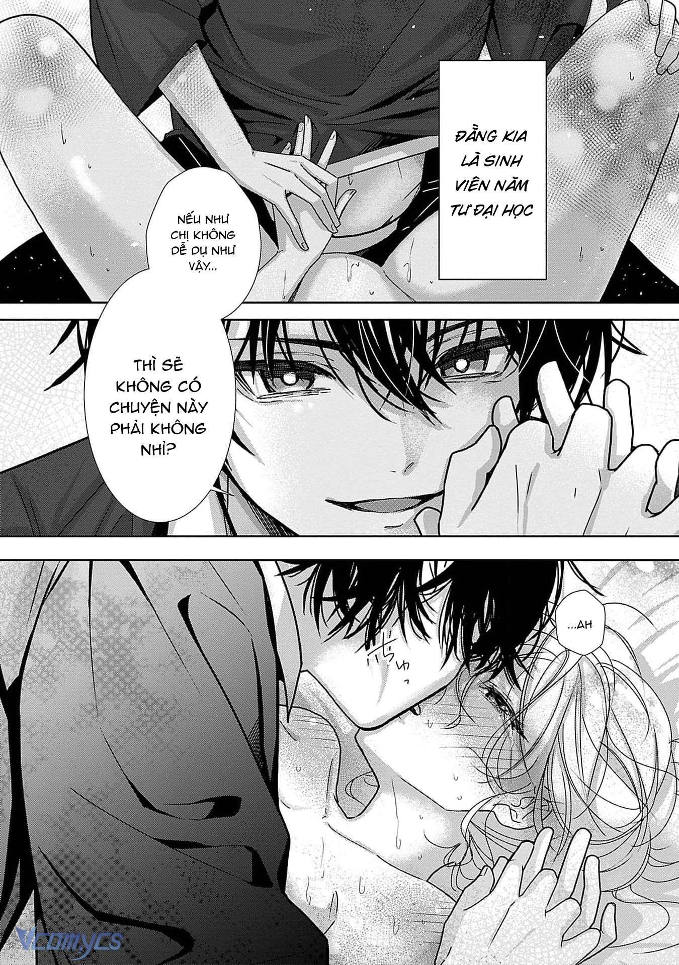 [18+]Bị Em Trai Nhà Bên Dụ Dỗ Rồi!!! Chapter 1 - Trang 5 - Dâm Cô Nương