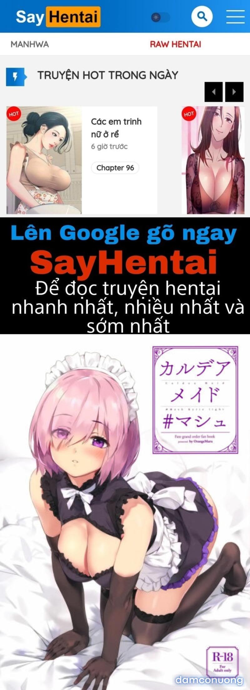 Chaldea Maid #Mash Chapter 1 - Trang 1 - Dâm Cô Nương